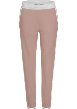 Lange Hosen|Bench. Sweathose Mauve-Weis