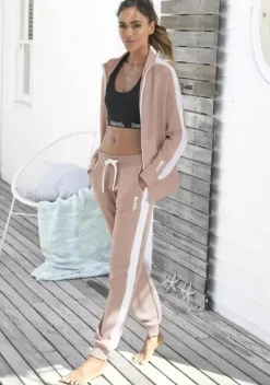 Lange Hosen|Bench. Sweathose Nude-Weis