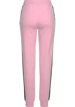 Lange Hosen|Bench. Sweathose Rosa-Schwarz