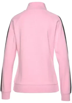 Jacken & Mantel|Bench. Sweatjacke Rosa-Schwarz