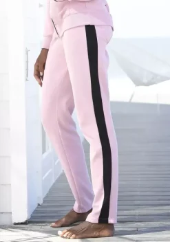 Jacken & Mantel|Bench. Sweatjacke Rosa-Schwarz