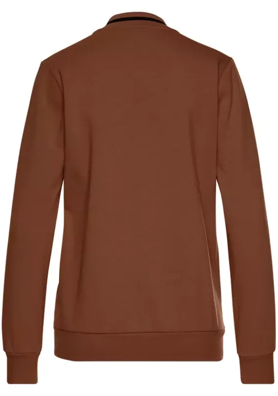 Jacken & Mantel|Buffalo Sweatjacke Caramel