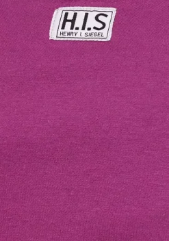 Jacken & Mantel|H.I.S Sweatjacke Beere