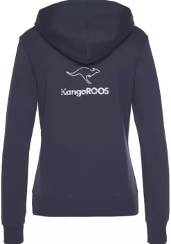 Jacken & Mantel|KangaROOS Sweatjacke Marine