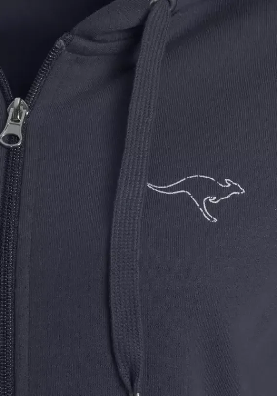 Jacken & Mantel|KangaROOS Sweatjacke Marine