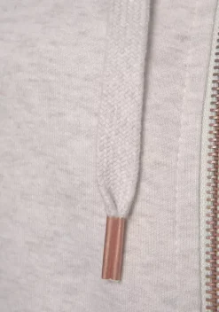 Jacken & Mantel|Bench. Sweatjacke Beige-Meliert