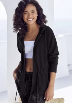 LASCANA Nachhaltige Homewear<Sweatjacke