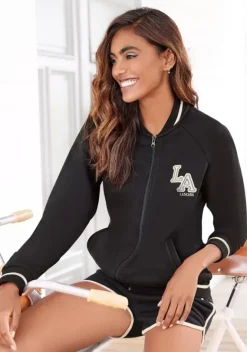 LASCANA Nachhaltige Homewear<Sweatjacke