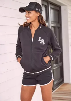 LASCANA Nachhaltige Homewear<Sweatjacke