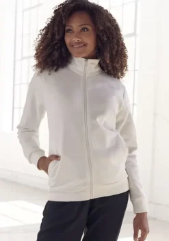 Jacken & Mantel|Bench. Sweatjacke"-Loungejacke" Weis