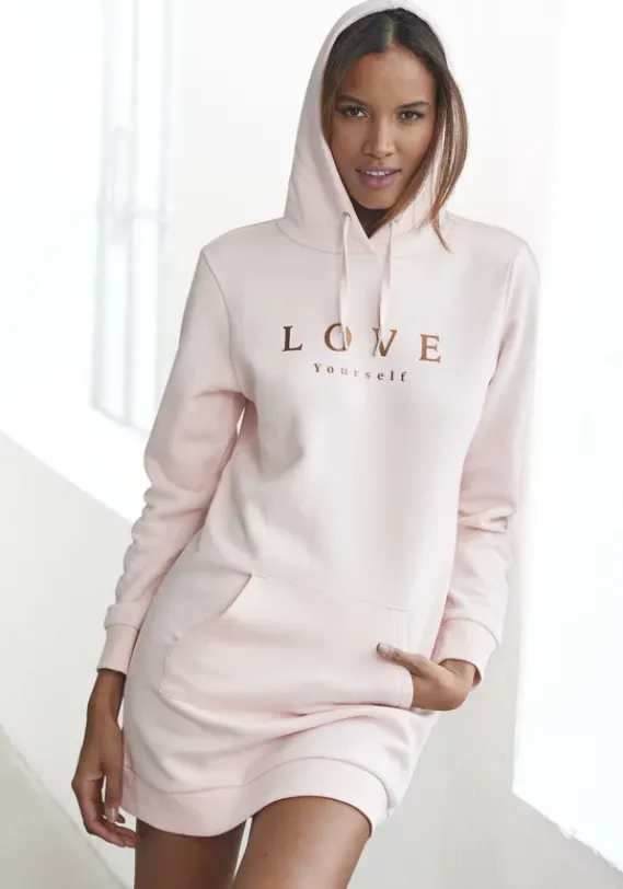 Buffalo Nachhaltige Homewear<Sweatkleid