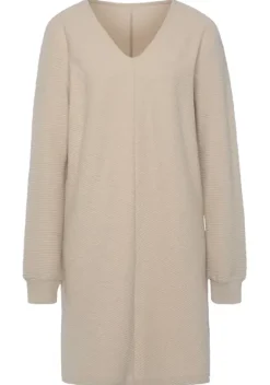 s.Oliver Sweatkleider<Sweatkleid"Langarmkleid Aus Ripp-Qualitat"