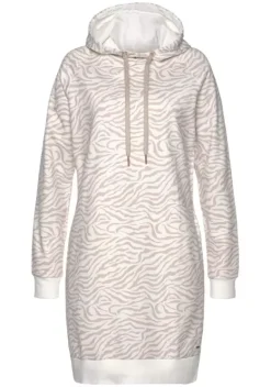 LASCANA Nachhaltige Homewear<Sweatkleid"Mit Kapuze"