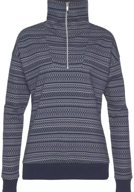 Damenshirts|s.Oliver Sweatshirt Navy
