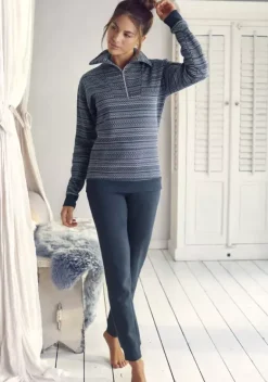 Damenshirts|s.Oliver Sweatshirt Navy