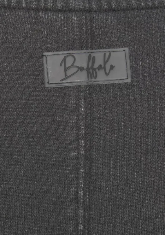 Homewear-Oberteile|Buffalo Sweatshirt Schwarz