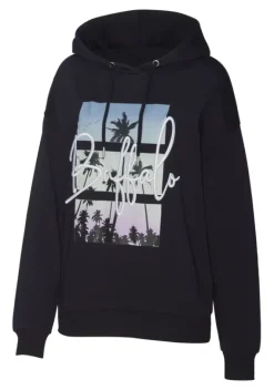 Homewear-Oberteile|Buffalo Sweatshirt Schwarz