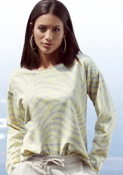 LASCANA Nachhaltige Homewear<Sweatshirt