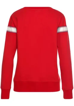 Damenshirts|H.I.S Sweatshirt Rot