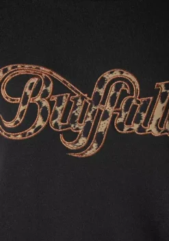 Damenshirts|Buffalo Sweatshirt Schwarz