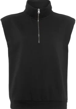 Damenshirts|Bench. Sweatshirt Schwarz