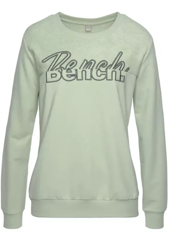 Damenshirts|Bench. Sweatshirt Mint