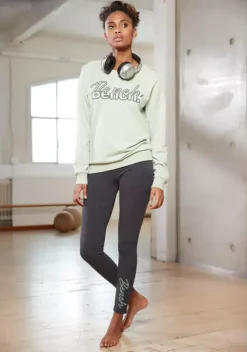 Damenshirts|Bench. Sweatshirt Mint