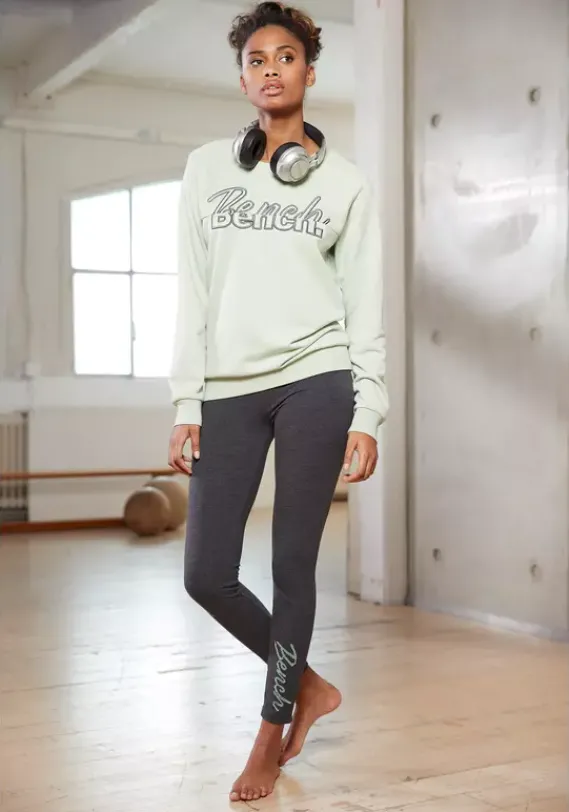 Damenshirts|Bench. Sweatshirt Mint