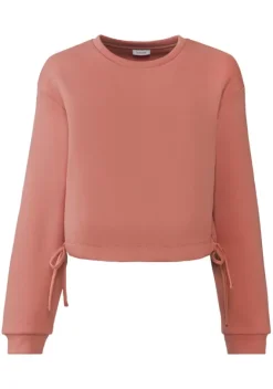 Homewear-Oberteile|LASCANA Sweatshirt Rot