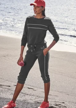 Damenshirts|H.I.S Sweatshirt Marine