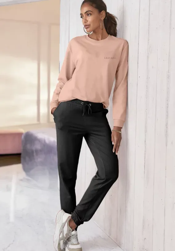 LASCANA Nachhaltige Homewear<Sweatshirt
