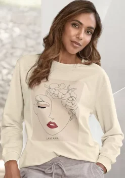 LASCANA Nachhaltige Homewear<Sweatshirt