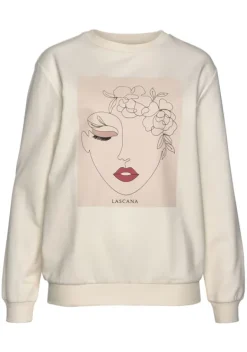 LASCANA Nachhaltige Homewear<Sweatshirt