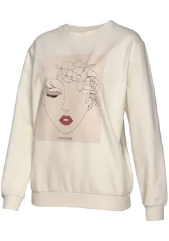 LASCANA Nachhaltige Homewear<Sweatshirt