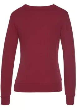 Damenshirts|KangaROOS Sweatshirt Rot