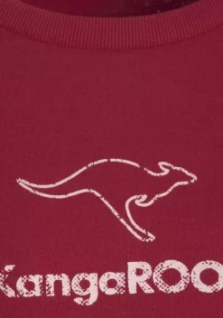 Damenshirts|KangaROOS Sweatshirt Rot
