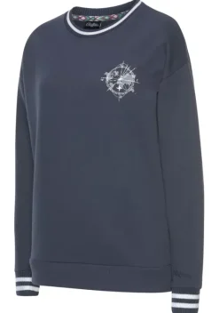 Damenshirts|Buffalo Sweatshirt Marine