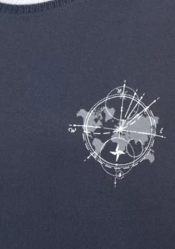 Damenshirts|Buffalo Sweatshirt Marine