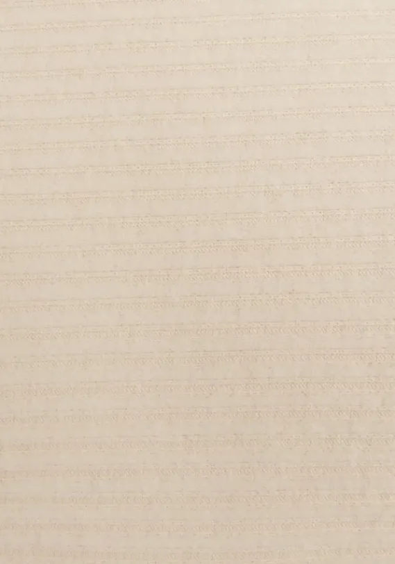 Homewear-Oberteile|s.Oliver Sweatshirt"Aus Ripp-Qualitat" Creme