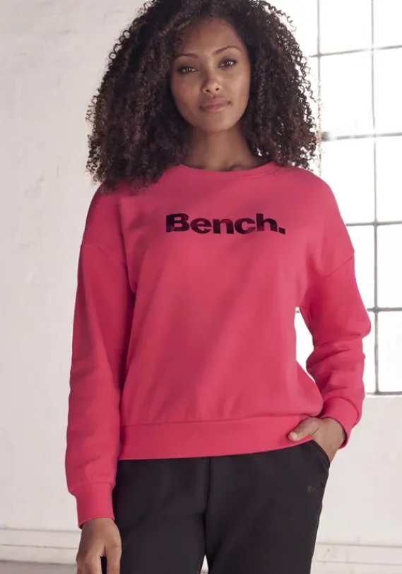 Homewear-Oberteile|Bench. Sweatshirt"-Loungeshirt" Pink