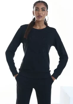 Bench. Homewear-Oberteile<Sweatshirt"Mit Logostickerei"