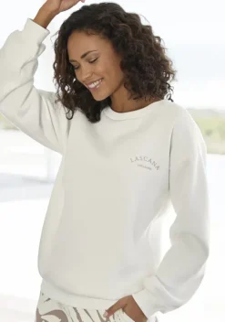 LASCANA Nachhaltige Homewear<Sweatshirt"-Pullover"