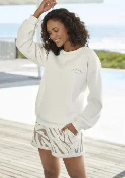 LASCANA Nachhaltige Homewear<Sweatshirt"-Pullover"