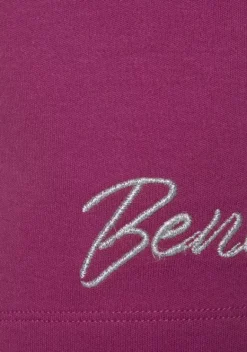 Nachhaltige Homewear|Bench. Sweatshorts Beere