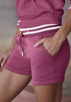 Shorts|Buffalo Sweatshorts Himbeere