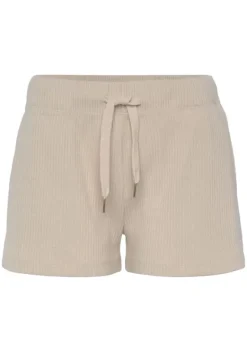 Shorts|s.Oliver Sweatshorts"- Kurze Hose Aus Ripp-Qualitat" Creme