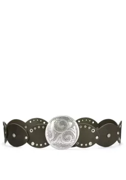 Gurtel|LASCANA Taillengurtel Olivgrun