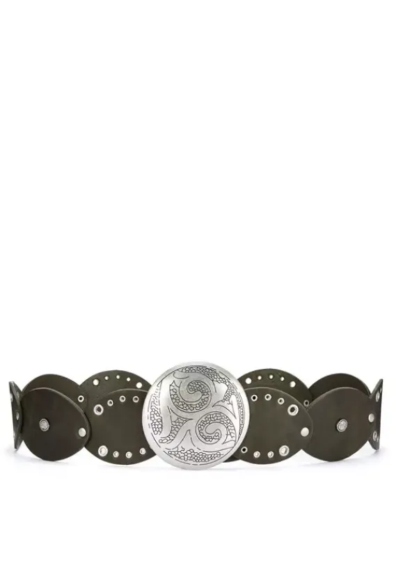 Gurtel|LASCANA Taillengurtel Olivgrun