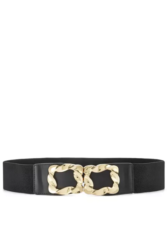 Gurtel|LASCANA Taillengurtel Schwarz