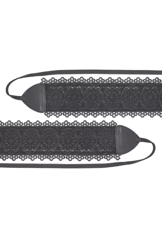 Gurtel|LASCANA Taillengurtel Schwarz